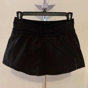 Lululemon Skort Shorts Black EUC 2